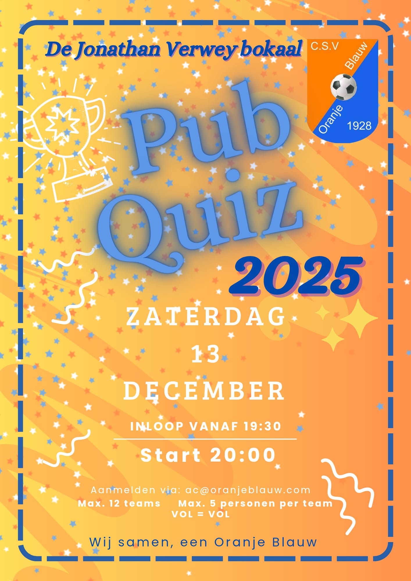 Pub Quiz 2025